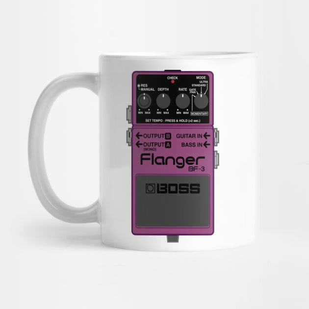 Boss BF-3 Flanger Guitar Effect Pedal by conform